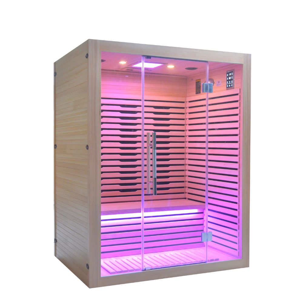 Atlantic Saunas | Glow 1.5 | 3 Person | Far Infrared Indoor Sauna