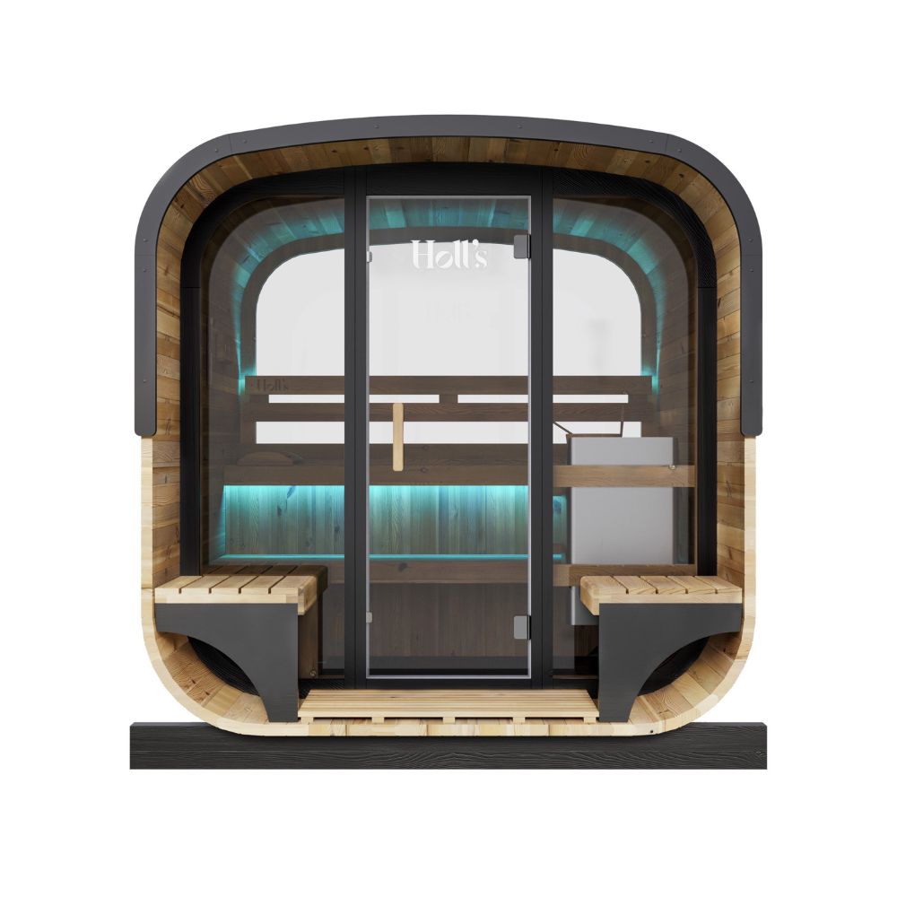 Holl's | Hestia Lounge | Outdoor sauna | 4 - 6 Person | Traditional Finnish sauna