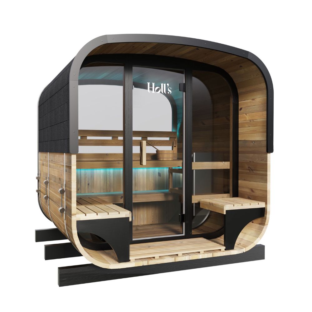 Holl's | Hestia Lounge | Outdoor sauna | 4 - 6 Person | Traditional Finnish sauna