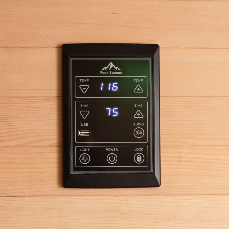 Peak Saunas - Kilimanjago 5 person Outdoor Infrared sauna