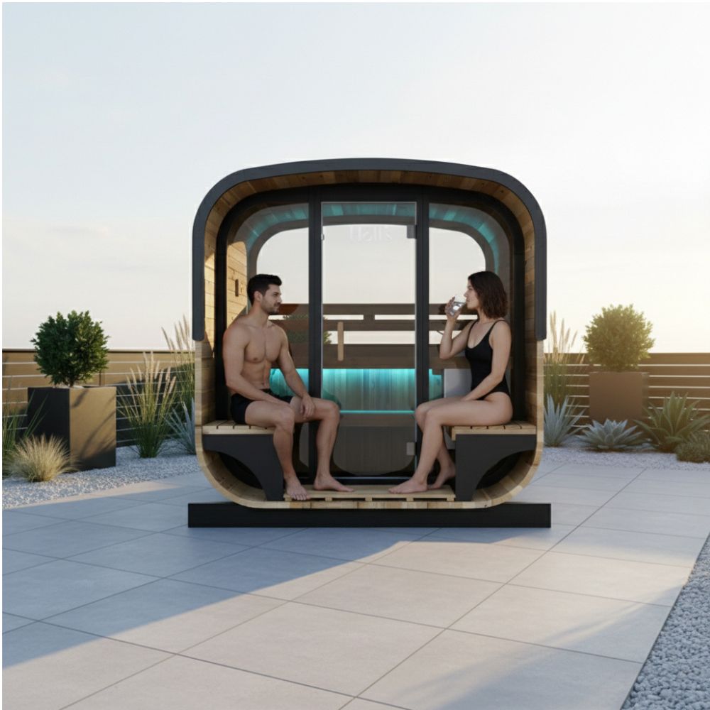 Holl's | Hestia Lounge | Outdoor sauna | 4 - 6 Person | Traditional Finnish sauna