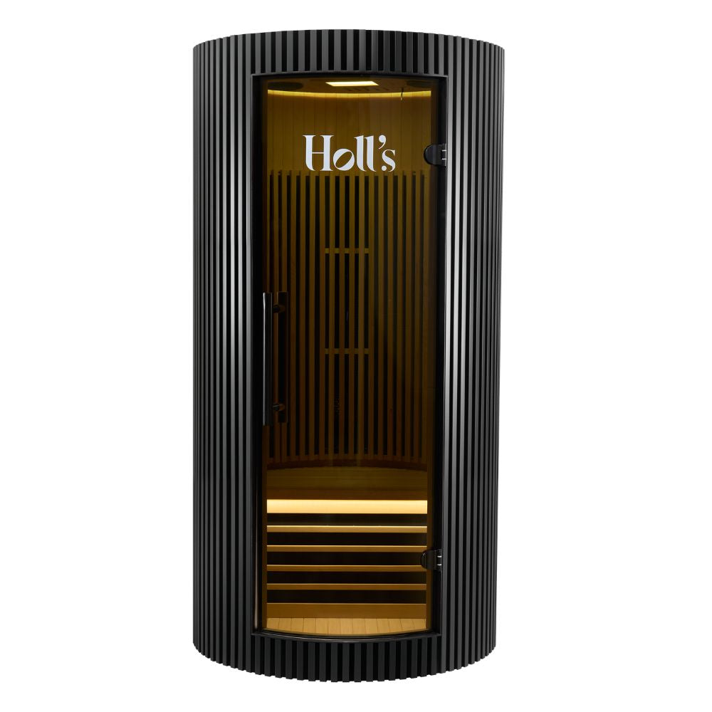 Holls Moon Indoor Infrared Sauna - 1 person - Black Edition