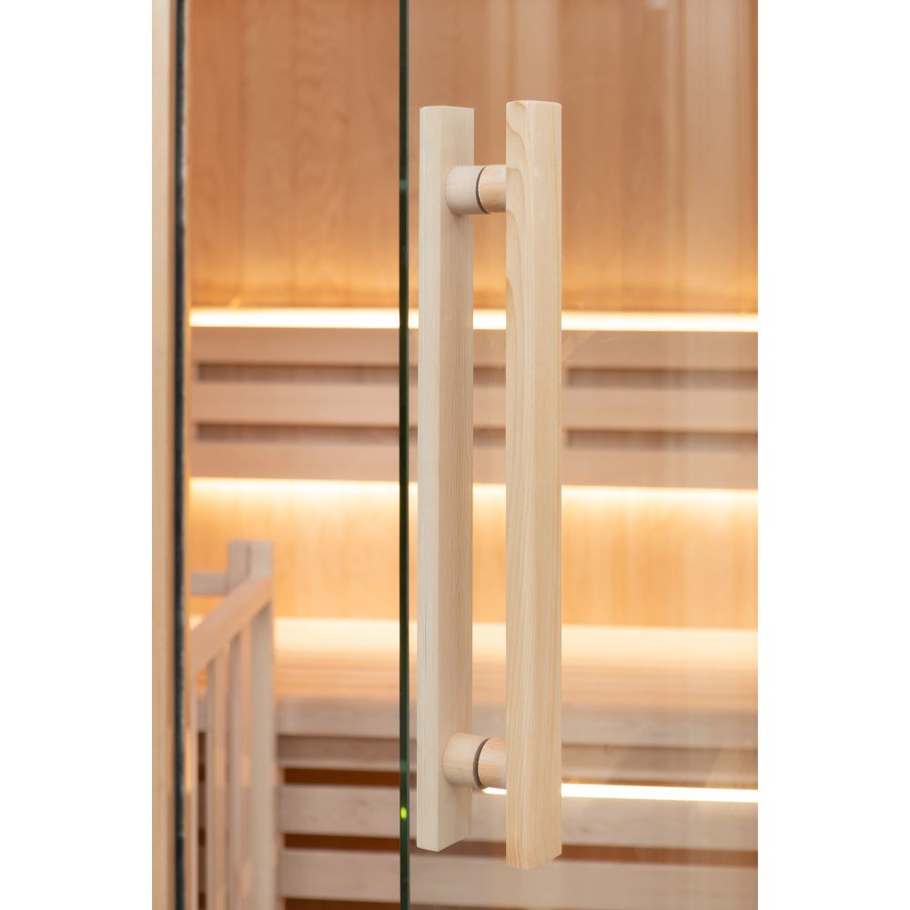 France Sauna - Zen - 3 Person - Traditional hot stone sauna