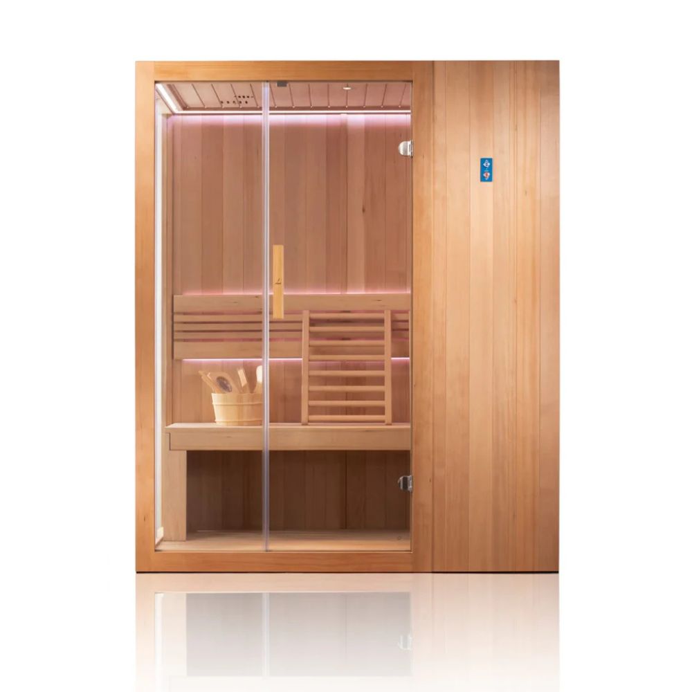 Jaquar Kubix -Traditional Steam Indoor Sauna - 2-3 Person