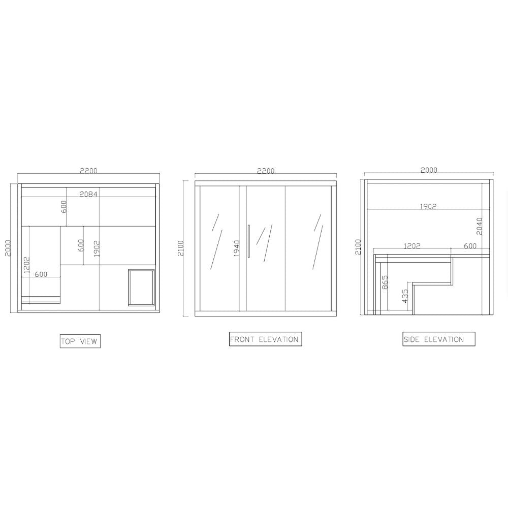 Artize Bio - Premium Hybrid dual heat source - Traditional Stove and Infrared Indoor sauna