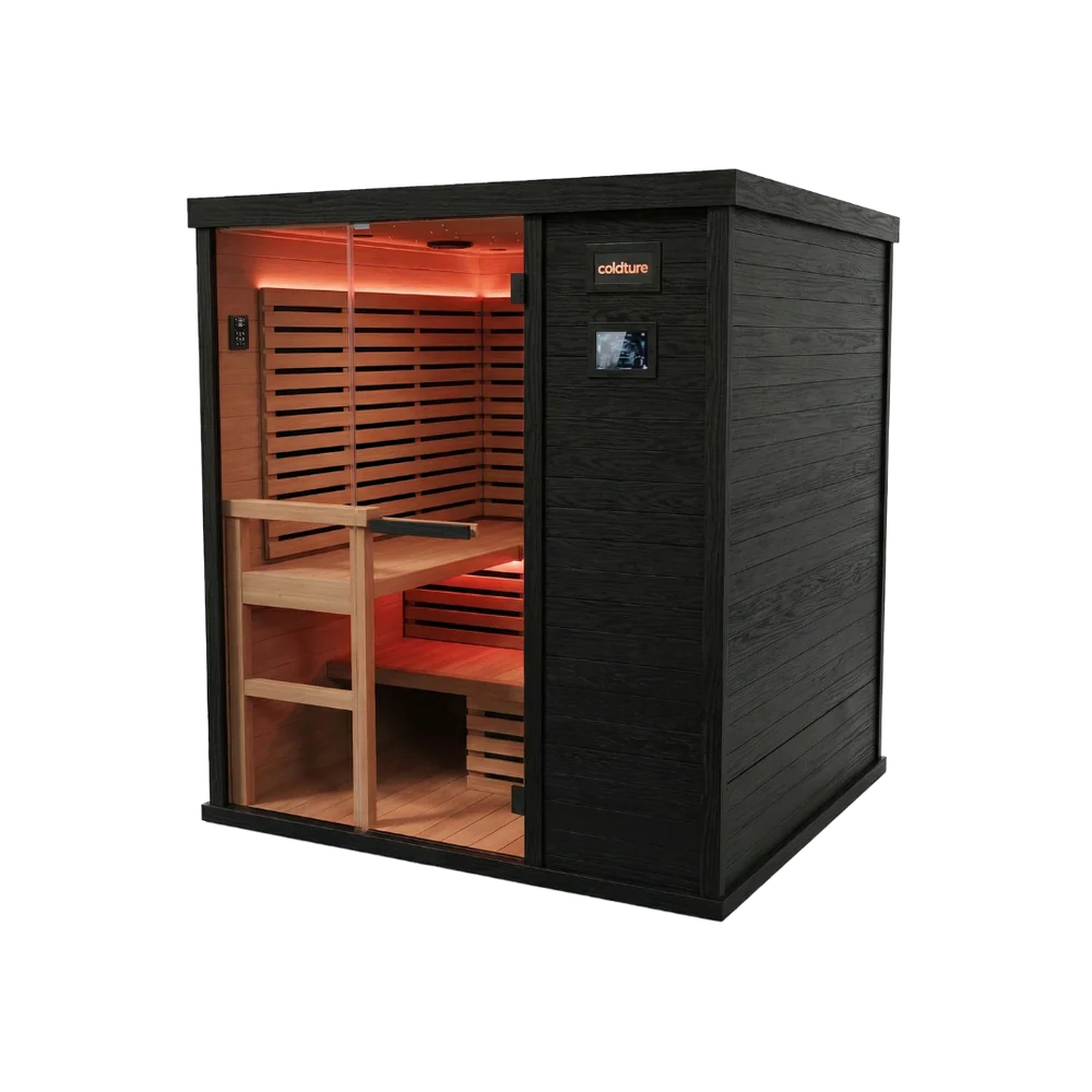 Coldture - Hybrid dual heat Indoor Finnish + infrared sauna