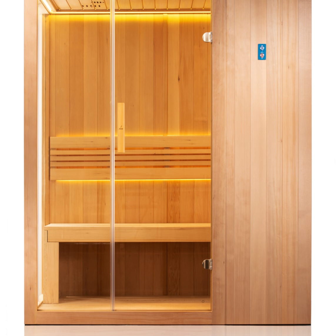 Jaquar Kubix -Traditional Steam Indoor Sauna - 2-3 Person