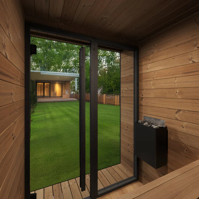 Saunalife GL4 Luxury 4 person outdoor sauna