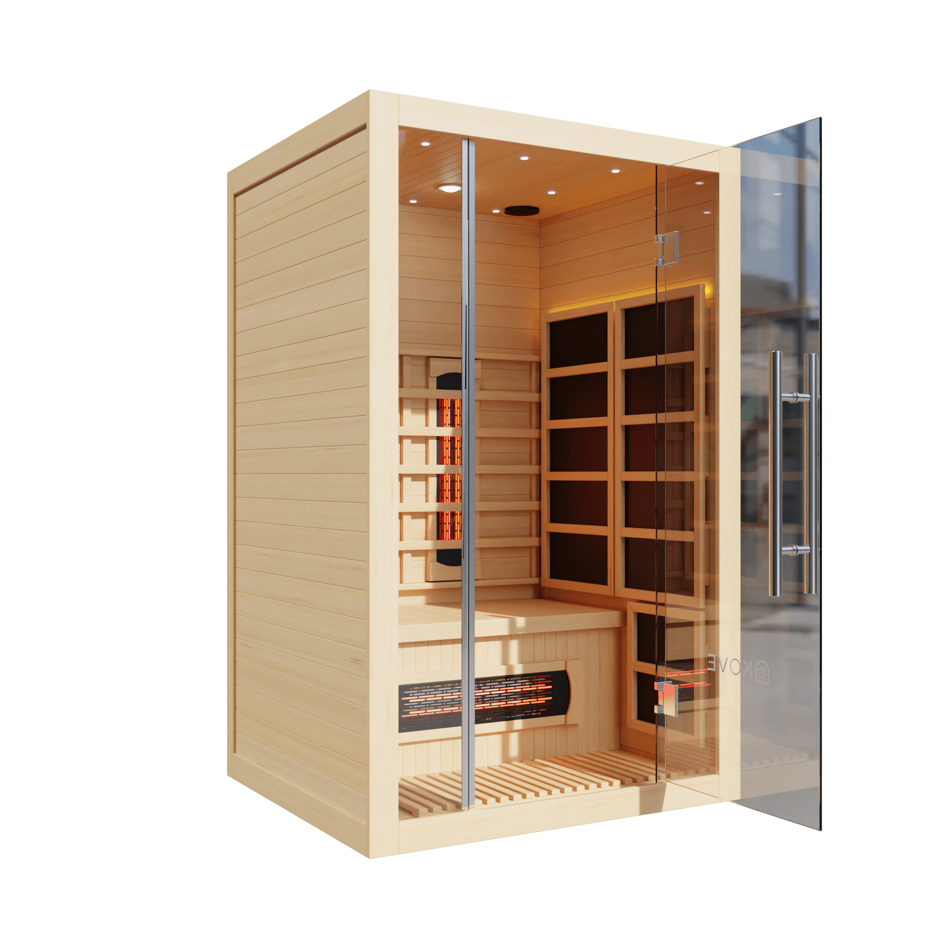 KOVE Full Spectrum Infrared Sauna – 2 Person
