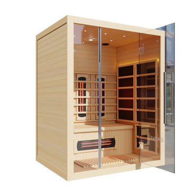 KOVE Full Spectrum Infrared Sauna – 3 Person