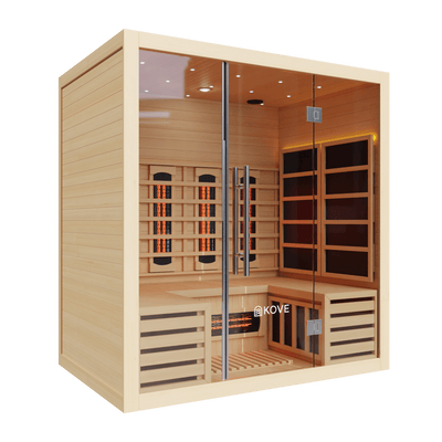 KOVE Full Spectrum Infrared Sauna – 4 Person