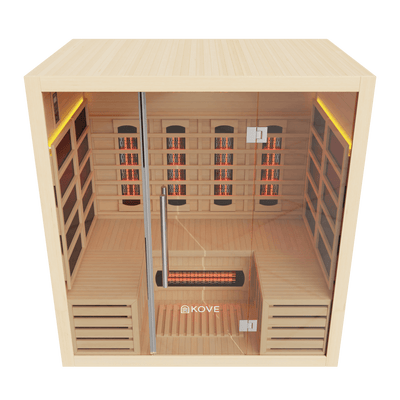 KOVE Full Spectrum Infrared Sauna – 4 Person