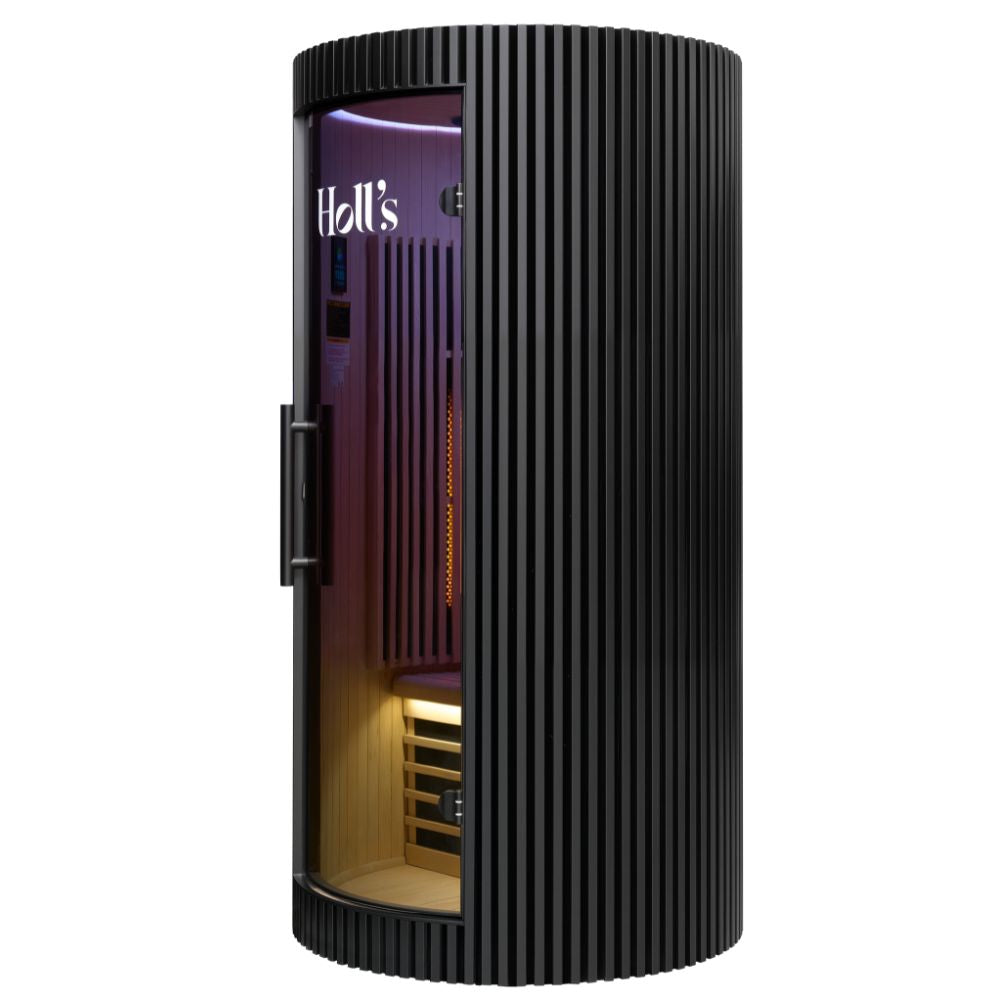 Holls Moon Indoor Infrared Sauna - 1 person - Black Edition