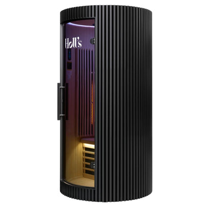 Holls Moon Indoor Infrared Sauna - 1 person - Black Edition