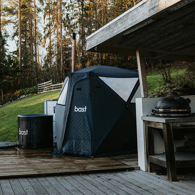 Bast - Wood-Fired Sauna Tent - Näver Premium