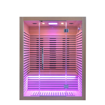 Atlantic Saunas | Glow 1.5 | 3 Person | Far Infrared Indoor Sauna