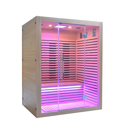 Atlantic Saunas | Glow 1.5 | 3 Person | Far Infrared Indoor Sauna