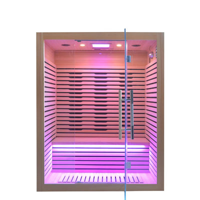 Atlantic Saunas | Glow 1.5 | 3 Person | Far Infrared Indoor Sauna