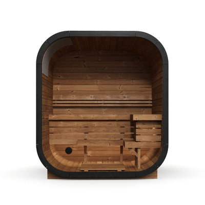 Atlantic Saunas | Horizon | 3 Person Outdoor Sauna - Full Glass Front