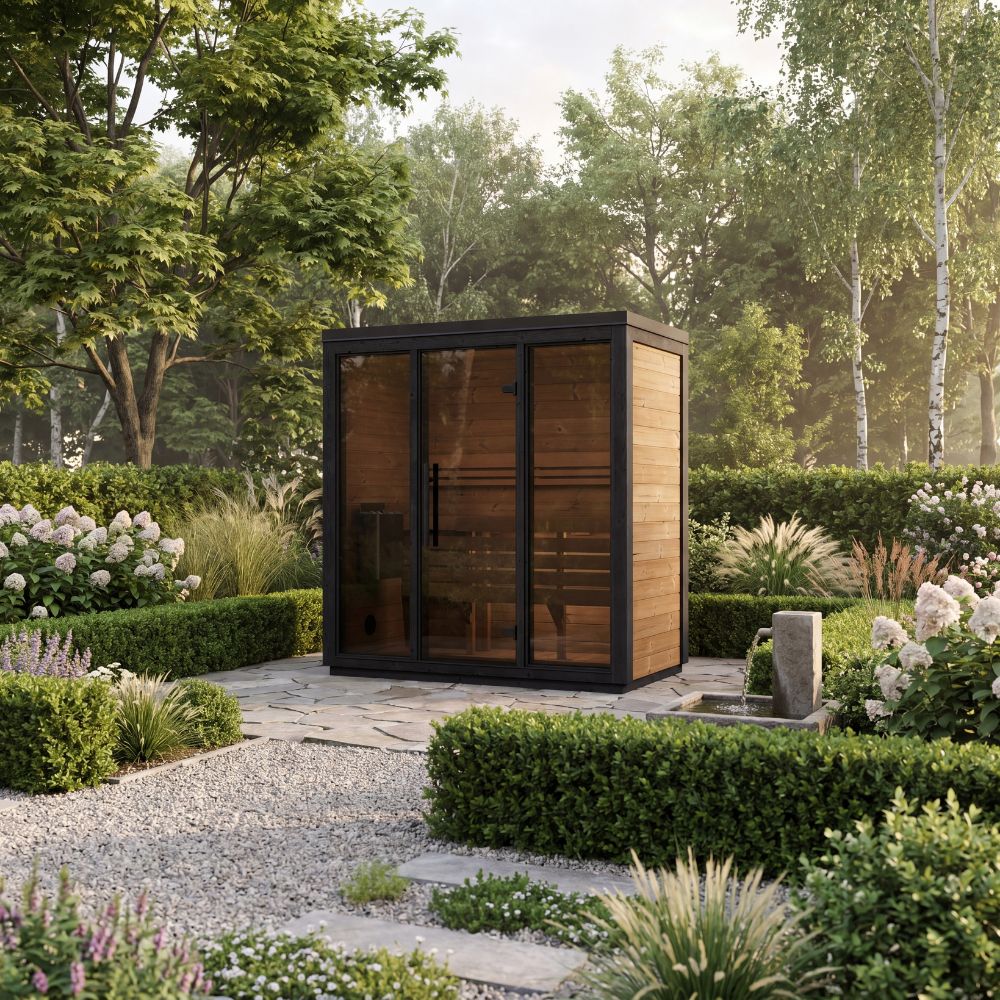 Atlantic Saunas | Alpine 3 | 3 Person Outdoor Sauna