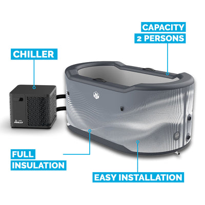 NetSpa Järvi Ice Bath and Chiller Bundle