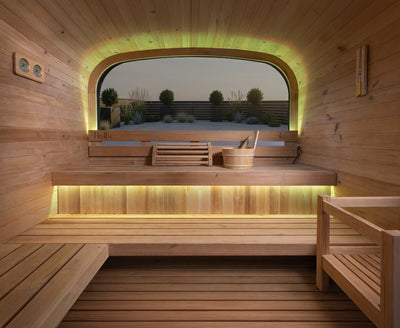 Holl's | Hestia 160 | Outdoor sauna | 4 - 6 Person | Traditional Finnish sauna