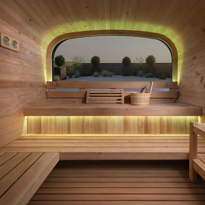Holl's | Hestia Lounge | Outdoor sauna | 4 - 6 Person | Traditional Finnish sauna