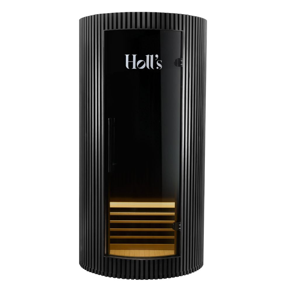 Holls Moon Indoor Infrared Sauna - 1 person - Black Edition