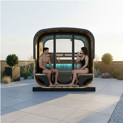 Holl's | Hestia Lounge | Outdoor sauna | 4 - 6 Person | Traditional Finnish sauna