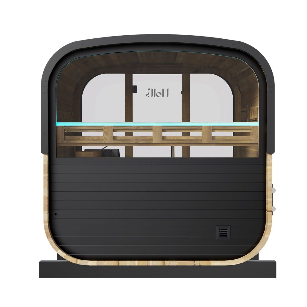 Holl's | Hestia 160 | Outdoor sauna | 4 - 6 Person | Traditional Finnish sauna