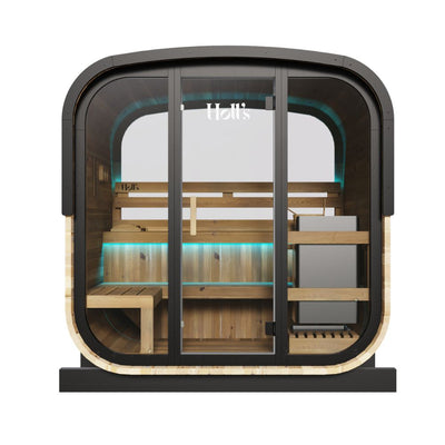 Holl's | Hestia 160 | Outdoor sauna | 4 - 6 Person | Traditional Finnish sauna