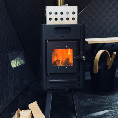 Bast - Wood-Fired Sauna Tent - Näver Plus