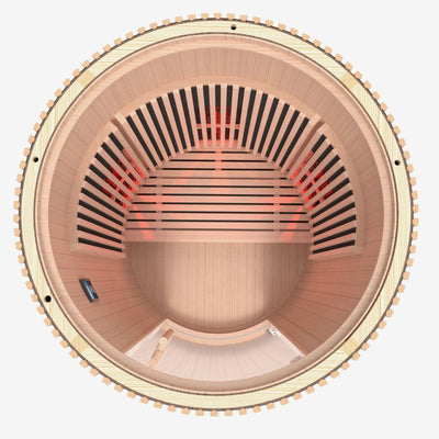 Holls Moon Indoor Infrared Sauna - 1 person - Black Edition