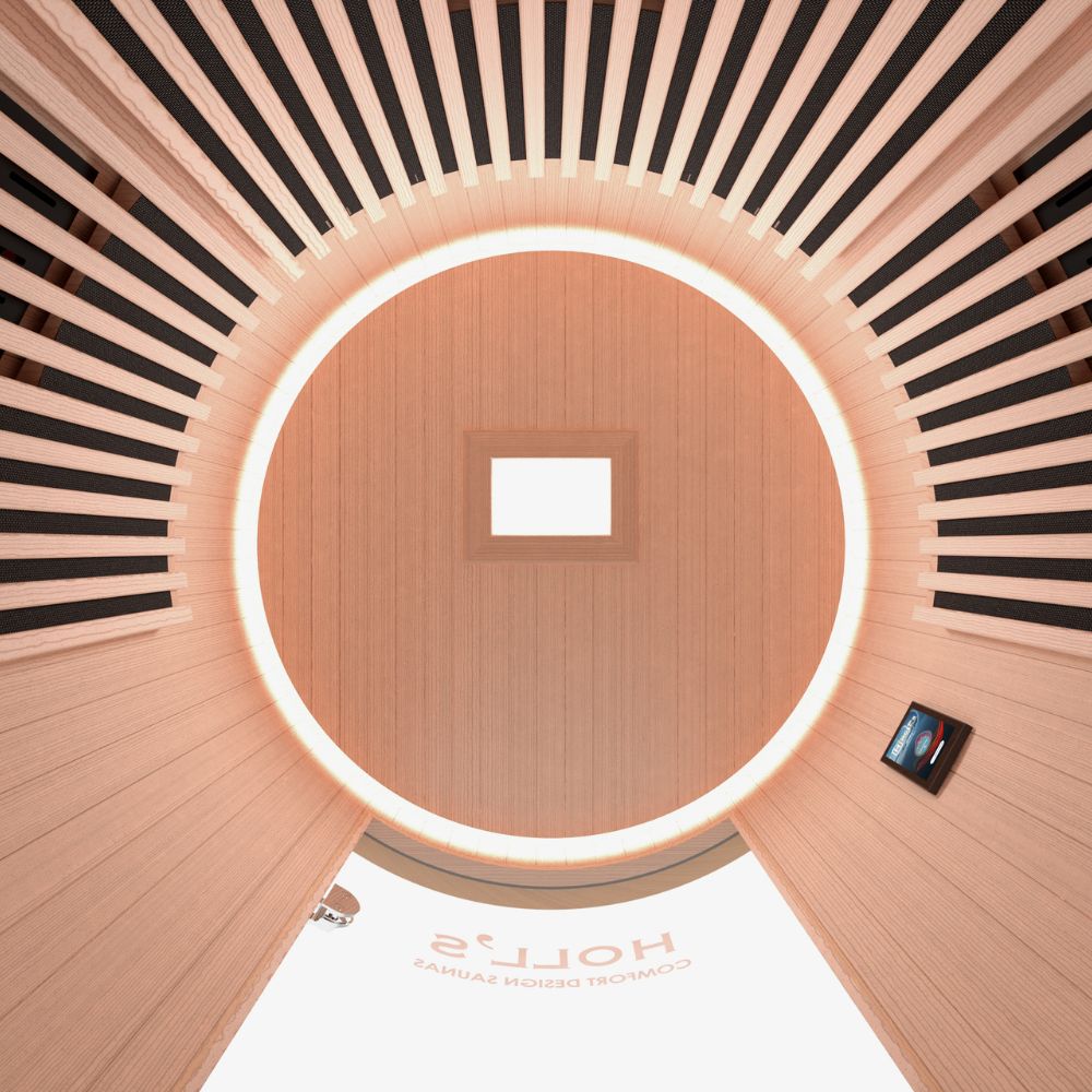 Holls Moon Indoor Infrared Sauna - 1 person - Black Edition