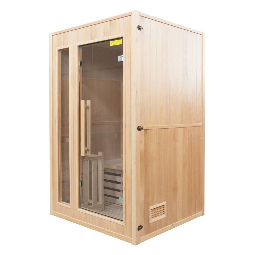 France Sauna - Zen - 2 Person - Traditional Hot Stone Indoor Sauna