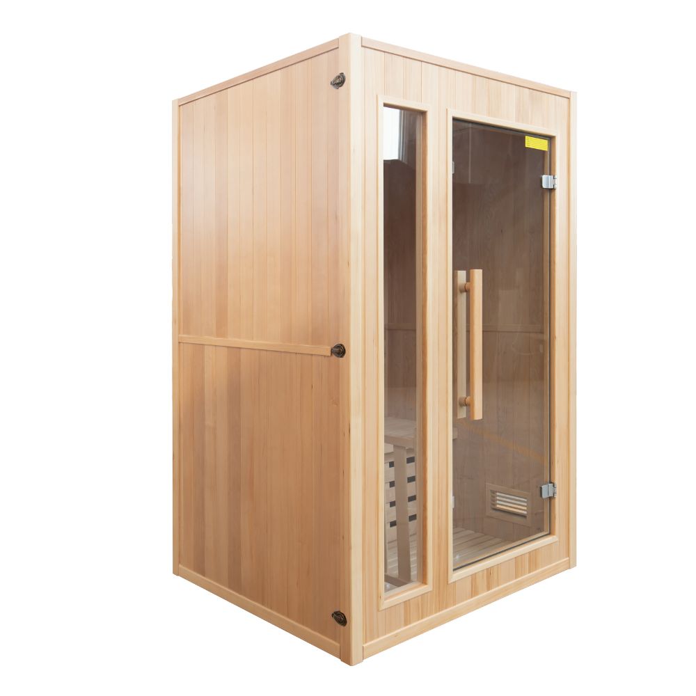 France Sauna - Zen - 2 Person - Traditional Hot Stone Indoor Sauna