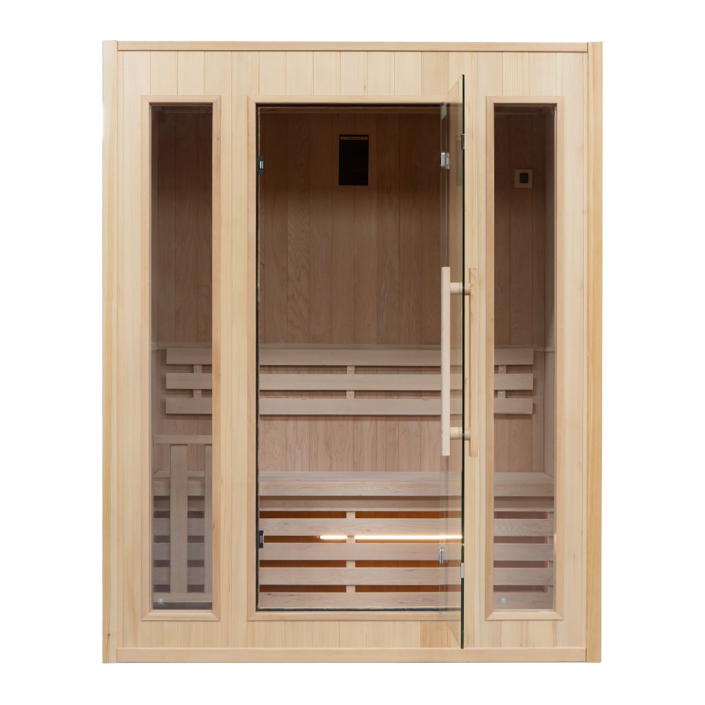 France Sauna - Zen - 3 Person - Traditional hot stone sauna