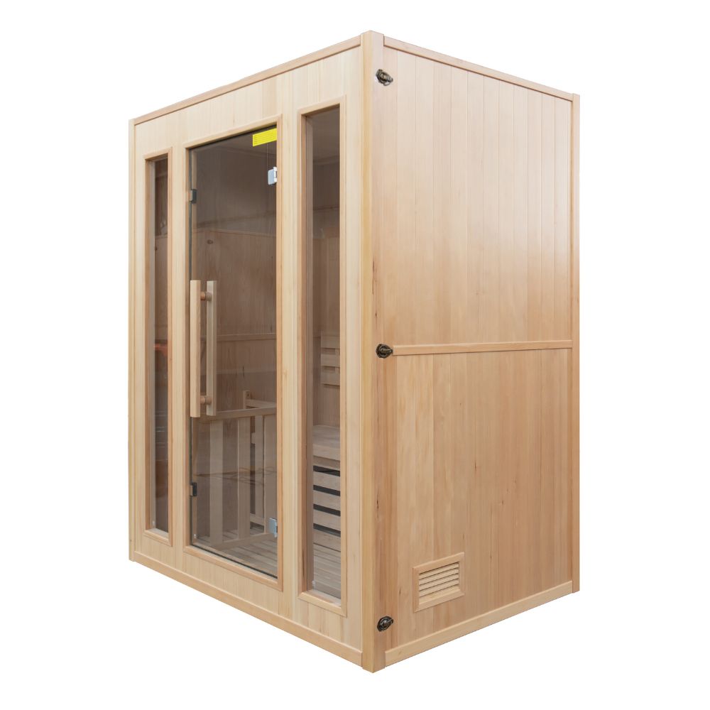 France Sauna - Zen - 3 Person - Traditional hot stone sauna