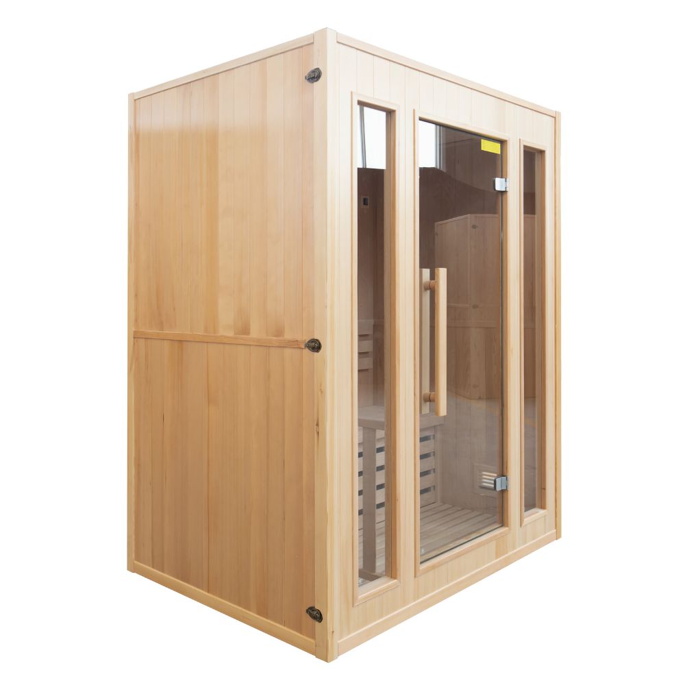 France Sauna - Zen - 3 Person - Traditional hot stone sauna