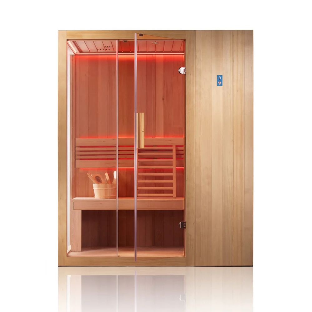 Jaquar Kubix -Traditional Steam Indoor Sauna - 2-3 Person
