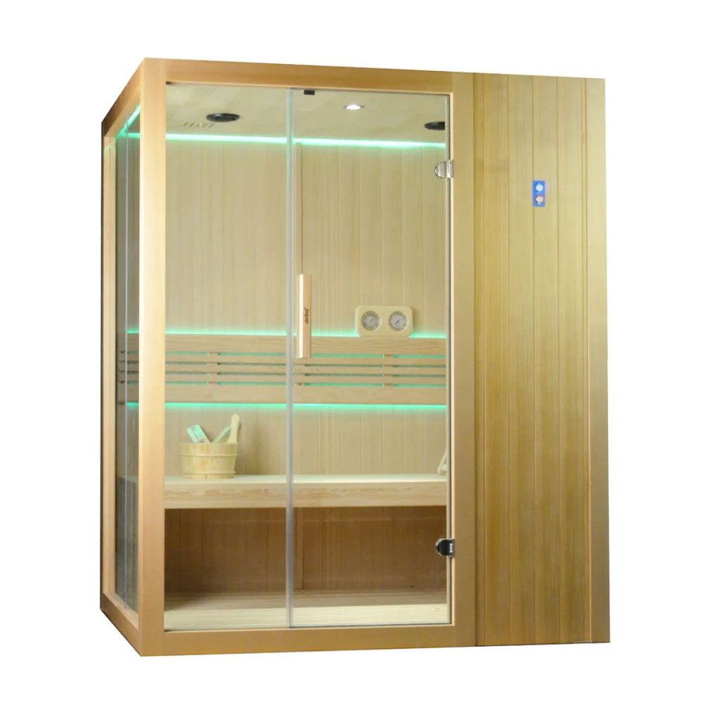 Jaquar Kubix -Traditional Steam Indoor Sauna - 2-3 Person