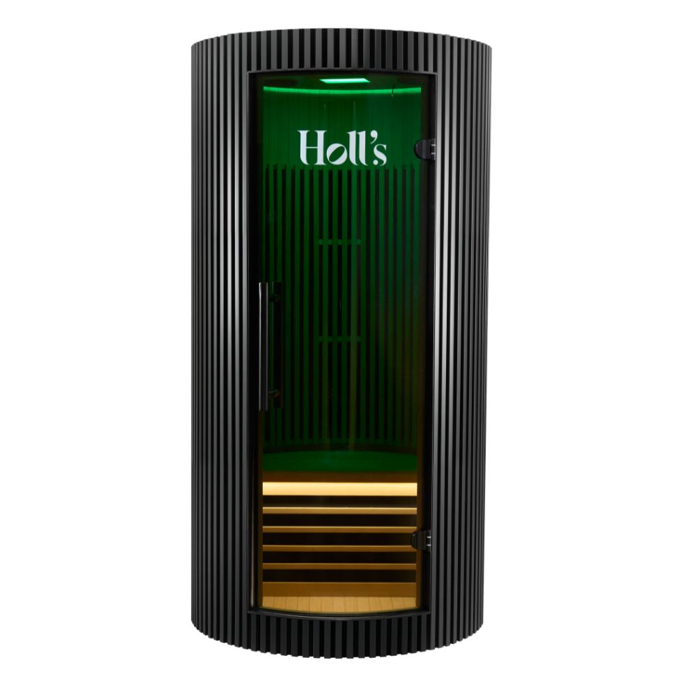 Holls Moon Indoor Infrared Sauna - 1 person - Black Edition