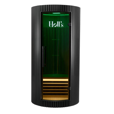 Holls Moon Indoor Infrared Sauna - 1 person - Black Edition