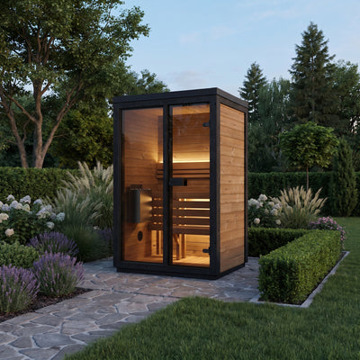 Atlantic Saunas | Alpine 2 | 2 Person Outdoor traditional sauna