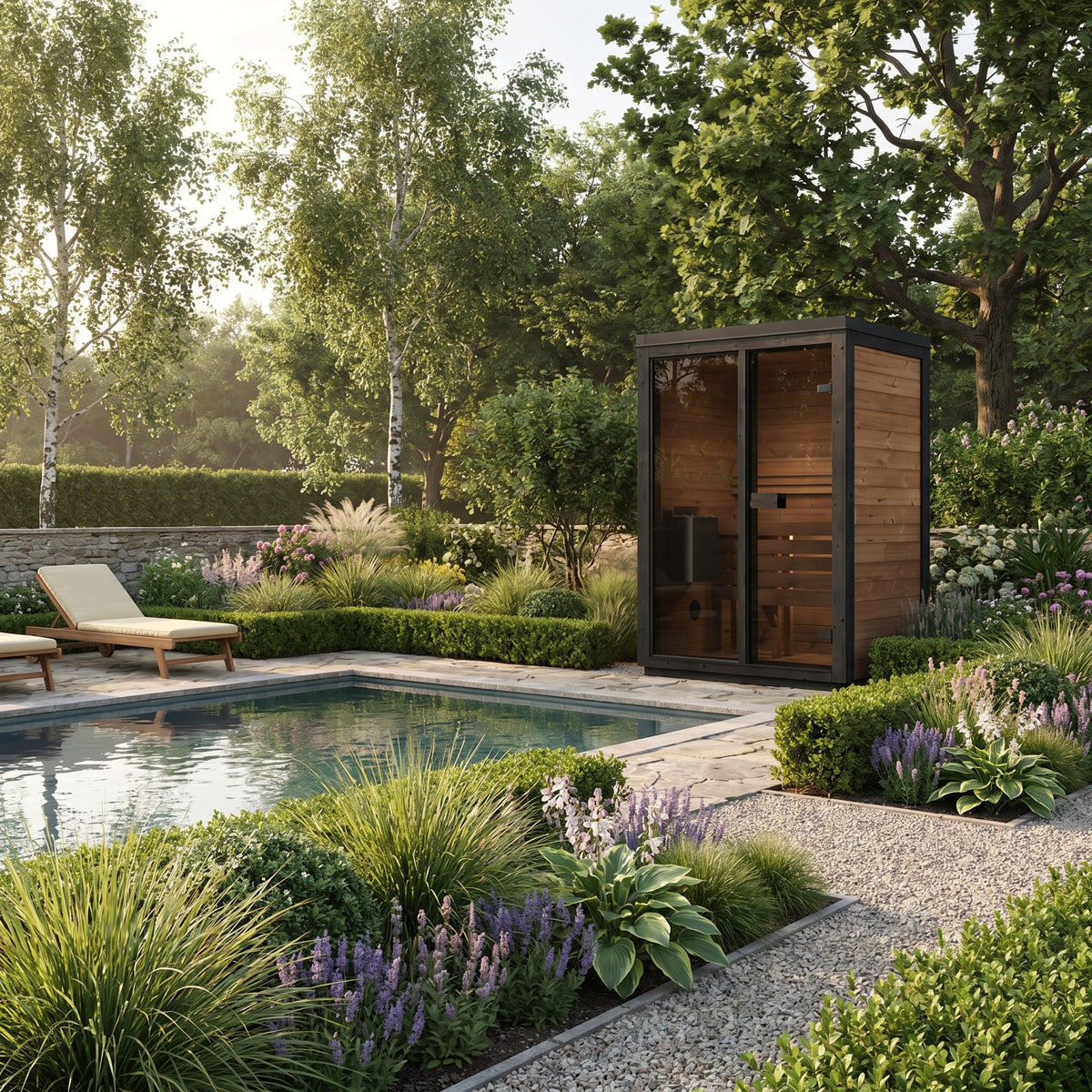 Atlantic Saunas | Alpine 2 | 2 Person Outdoor traditional sauna