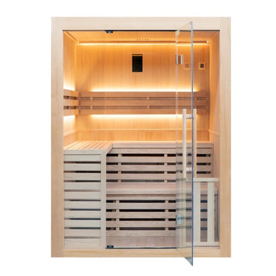 France Sauna - Sense | 4 Person - Indoor traditional hot stone sauna