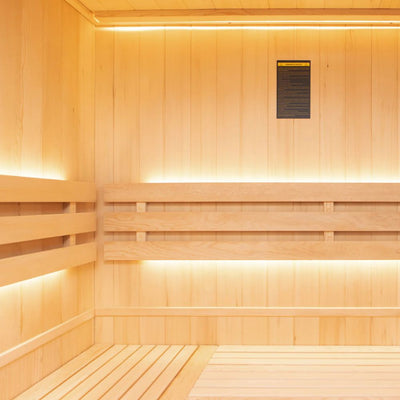 France Sauna - Sense | 4 Person - Indoor traditional hot stone sauna