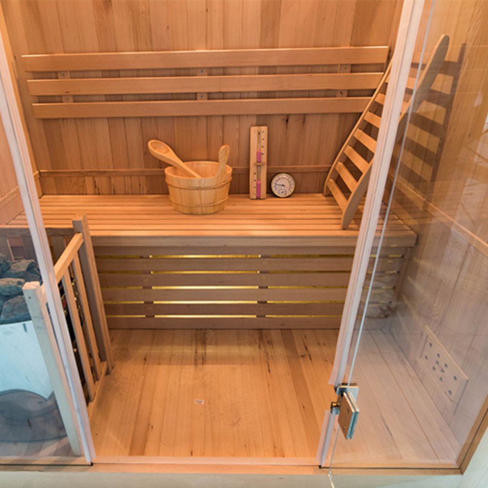 France Sauna - Sense | 4 Person - Indoor traditional hot stone sauna