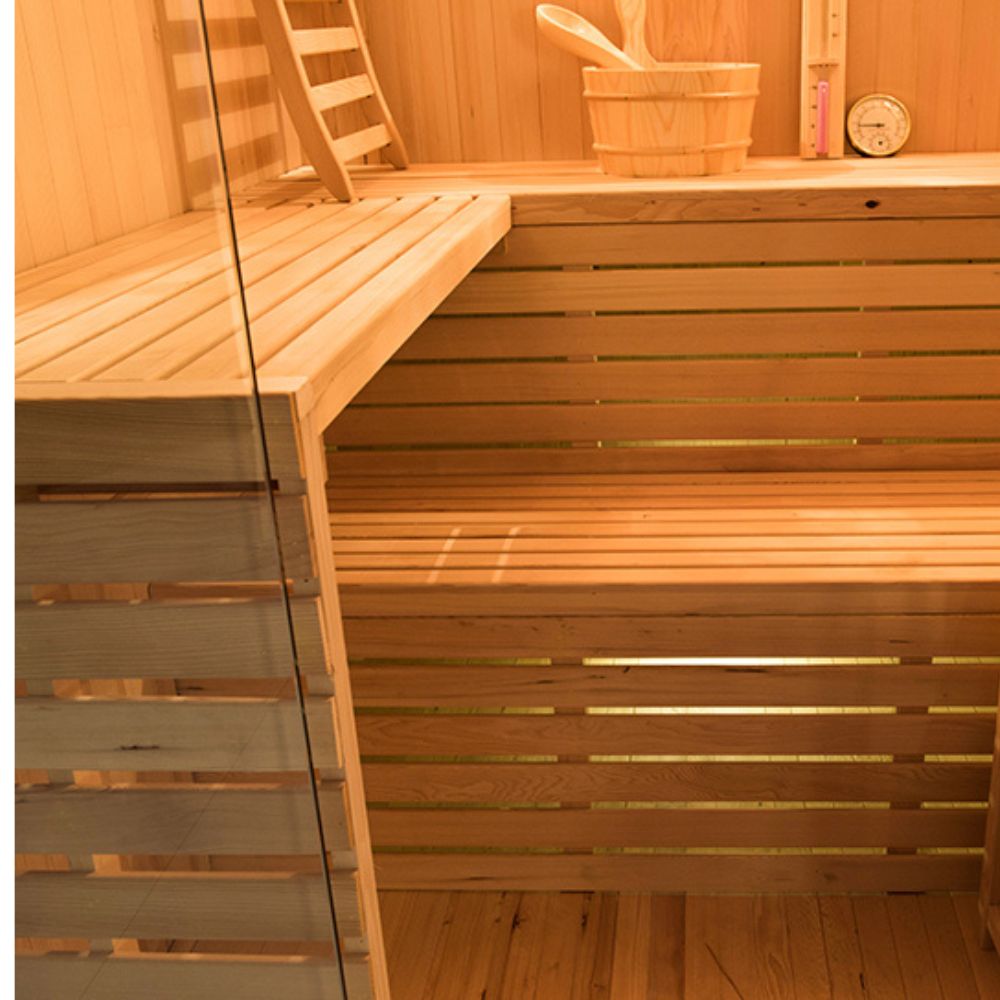 France Sauna - Sense | 4 Person - Indoor traditional hot stone sauna