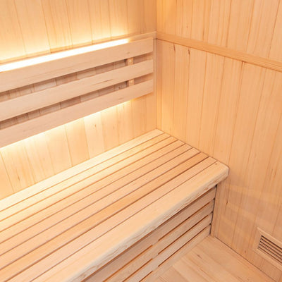 France Sauna - Sense | 4 Person - Indoor traditional hot stone sauna